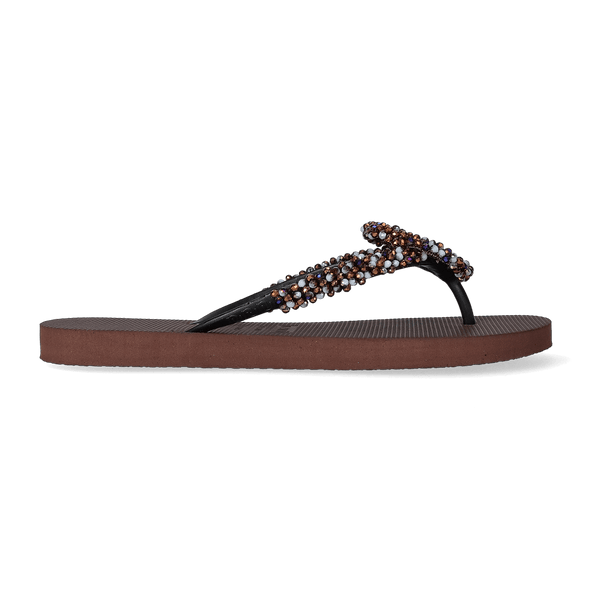 Angel Damen Flip Flops Coffee