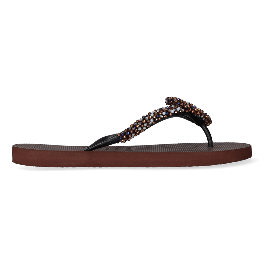 Angel Damen Flip Flops Taupe