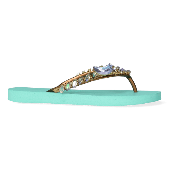 Moon Damen Flip Flops Mint Green