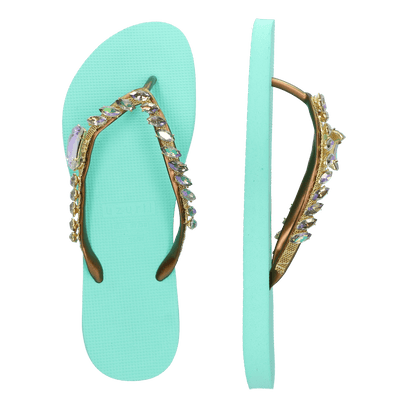 Moon Damen Flip Flops Mint Green