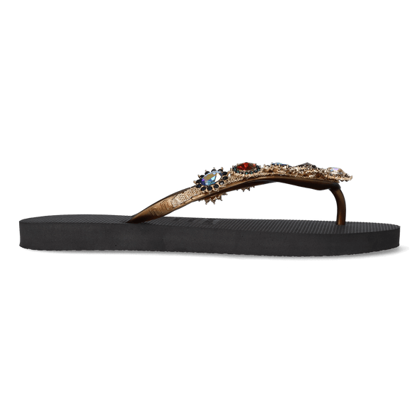 Monroe Damen Flip Flops Black