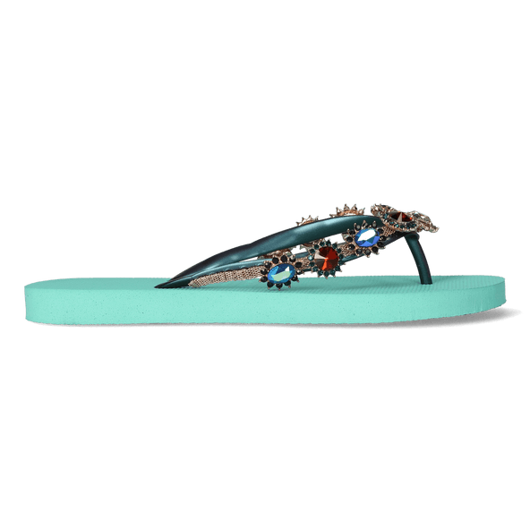 Monroe Damen Flip Flops Mint Green