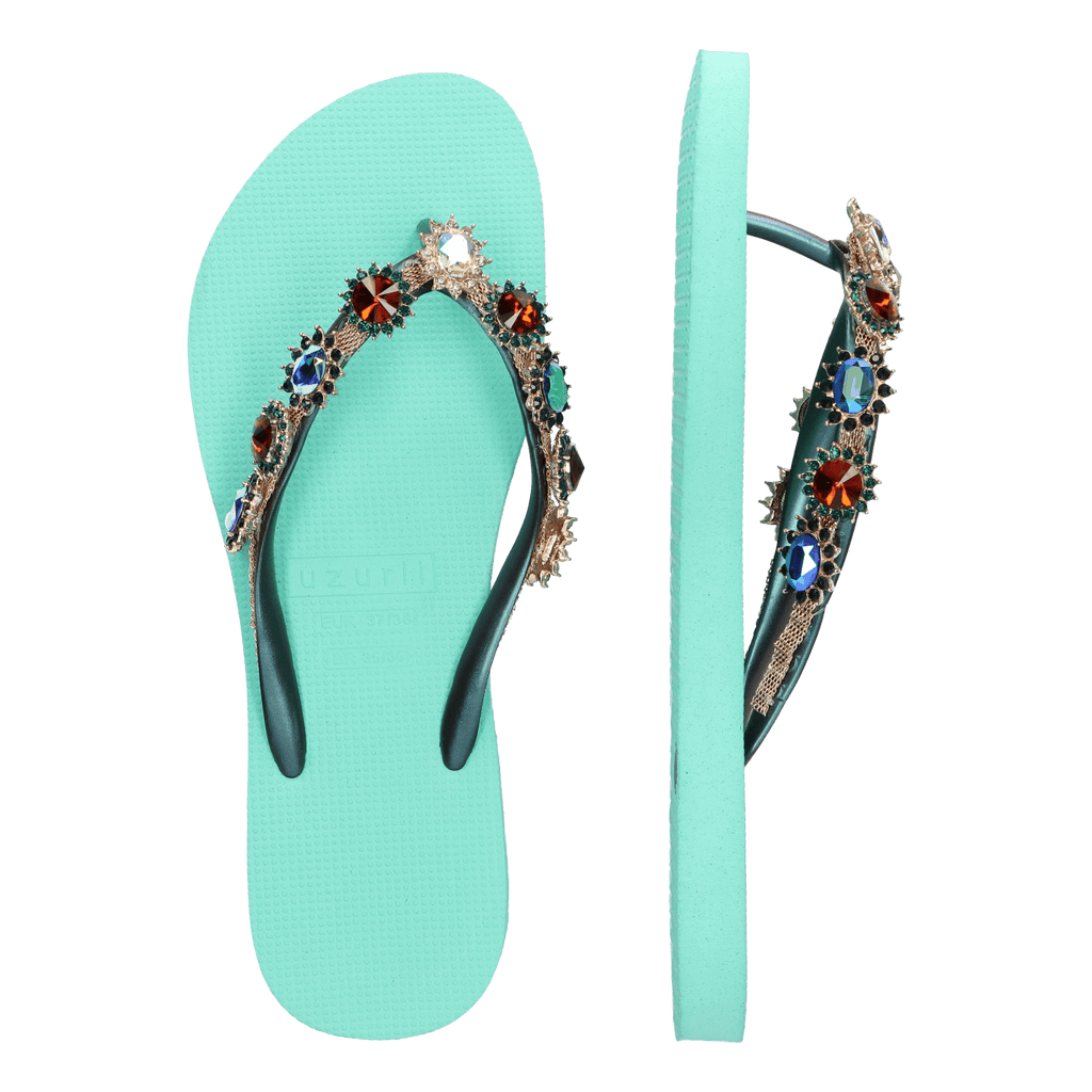 Monroe Damen Flip Flops Mint Green