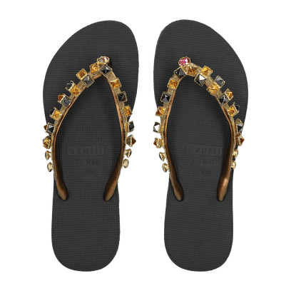 Darkness Damen Flip Flops Black