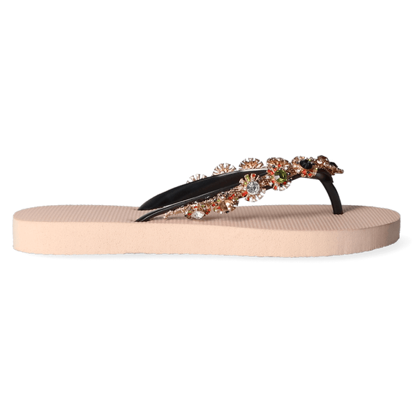 Colorful Diana Damen Flip Flops Sand