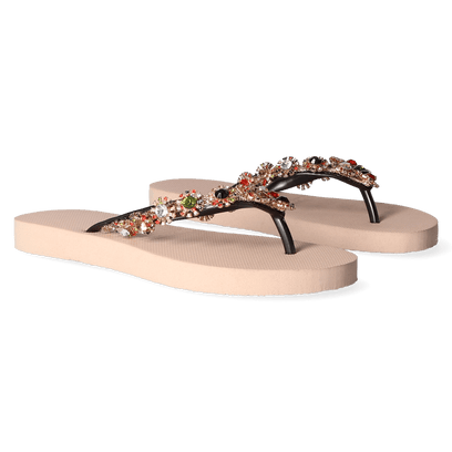 Colorful Diana Damen Flip Flops Sand