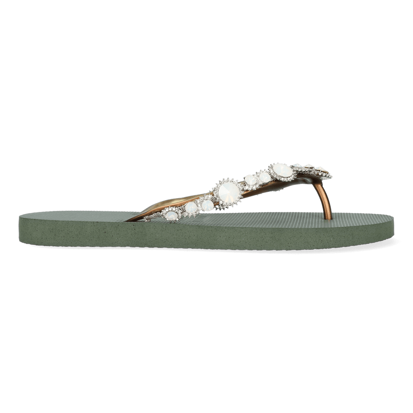 Pearl Marilyn Damen Flip Flops Army Green