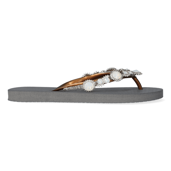 Pearl Marilyn Damen Flip Flops Silver