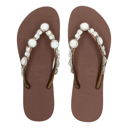 Pearl Marilyn Damen Flip Flops Taupe