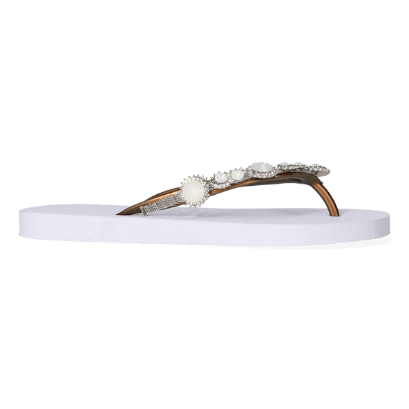 Pearl Marilyn Damen Flip Flops White