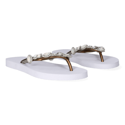 Pearl Marilyn Damen Flip Flops White