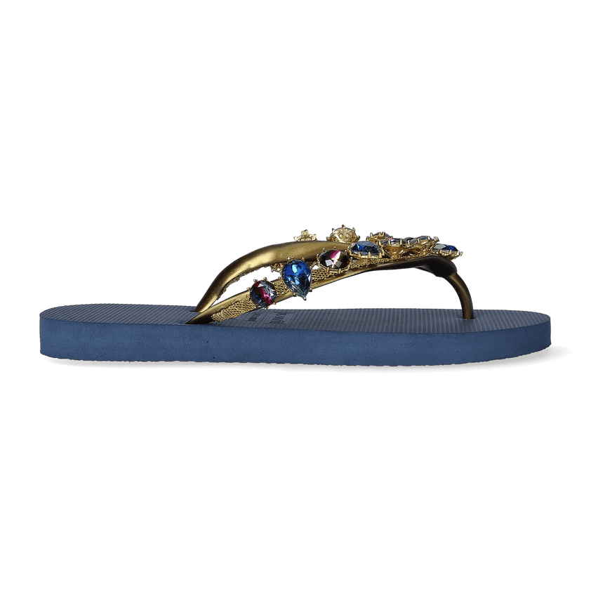 Alexia Damen Flip Flops Navy Blue