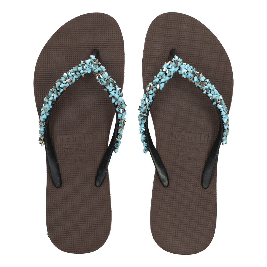 Classic Aby Baby Blue Damen Flip Flops Taupe