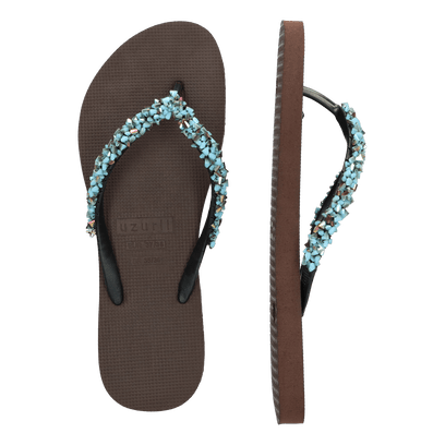 Classic Aby Baby Blue Damen Flip Flops Taupe