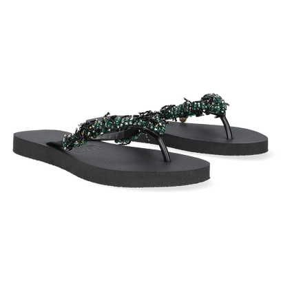 Bahia Damen Flip Flops Black