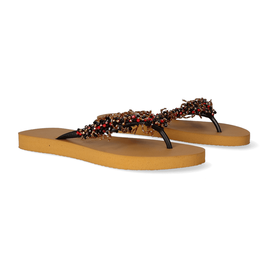 Bahia Salmon Damen Flip Flops Ochre