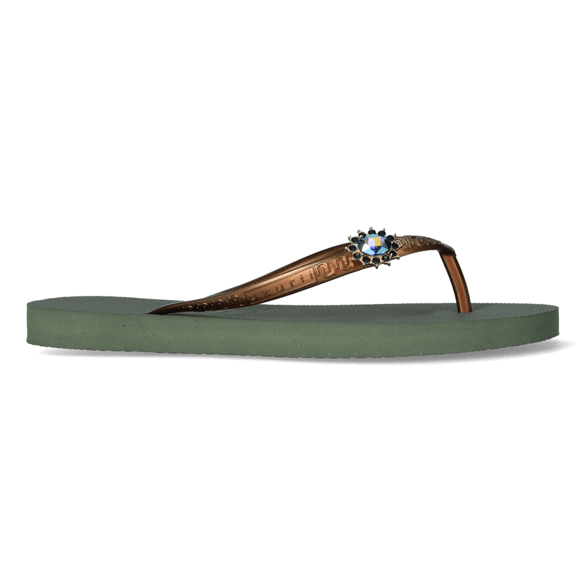 Original Switch Damen Flip Flops Army Green