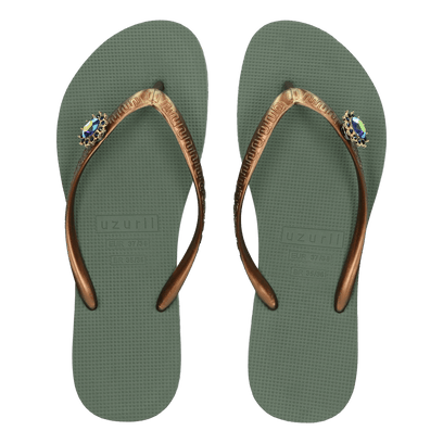 Original Switch Damen Flip Flops Army Green