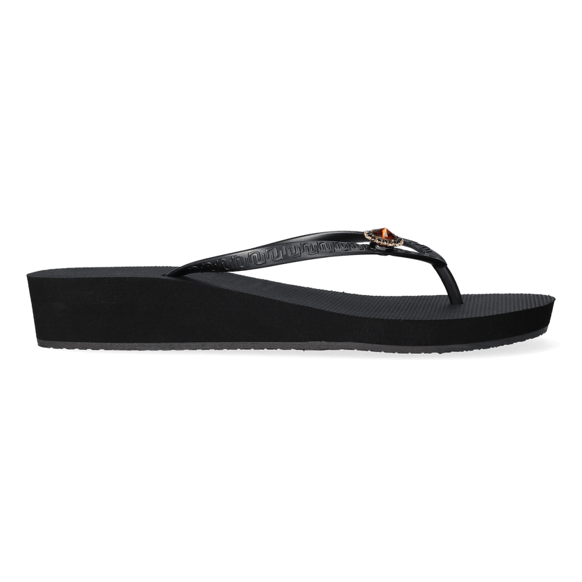 Original Switch Mid Heel Damen Flip Flops Black