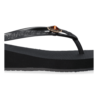 Original Switch Mid Heel Damen Flip Flops Black