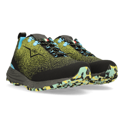 Spider Wanderschuhe Camouflage Lime