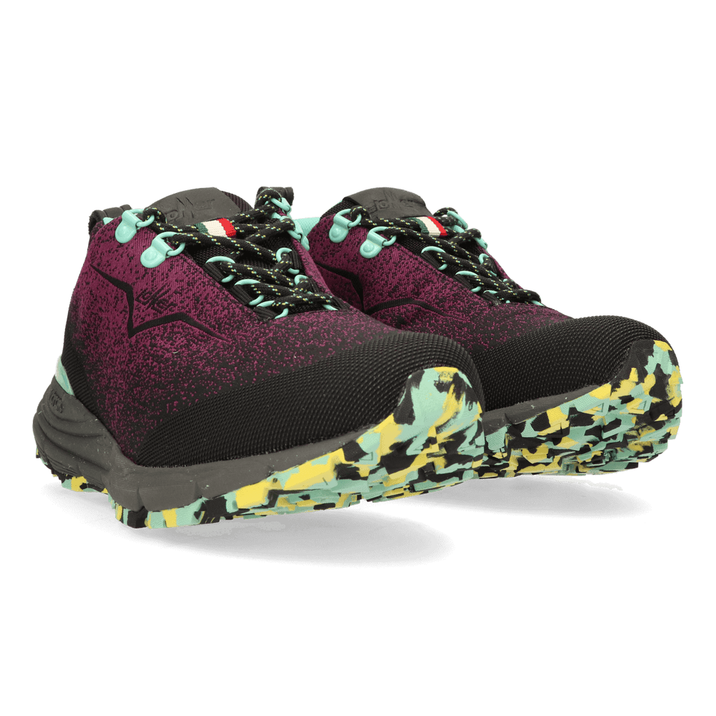 Spider Damen Wanderschuhe Camouflage Ciliegia