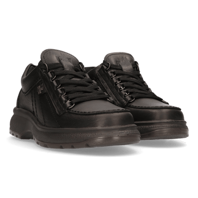 New Valiant Herren Schnürschuhe Black