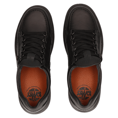 New Valiant Herren Schnürschuhe Black