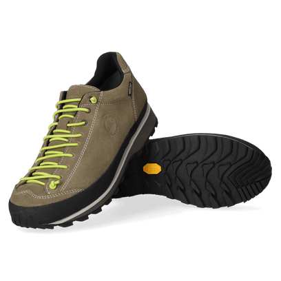 Bio Naturale Low MTX Wanderschuhe Truffle/Lime