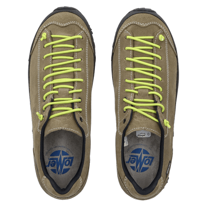 Bio Naturale Low MTX Wanderschuhe Truffle/Lime