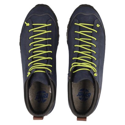 Bio Naturale Mid Wanderschuhe Flag/Lime