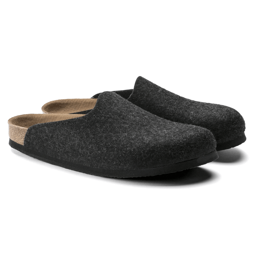 Amsterdam Hausschuhe Anthracite Narrow-fit
