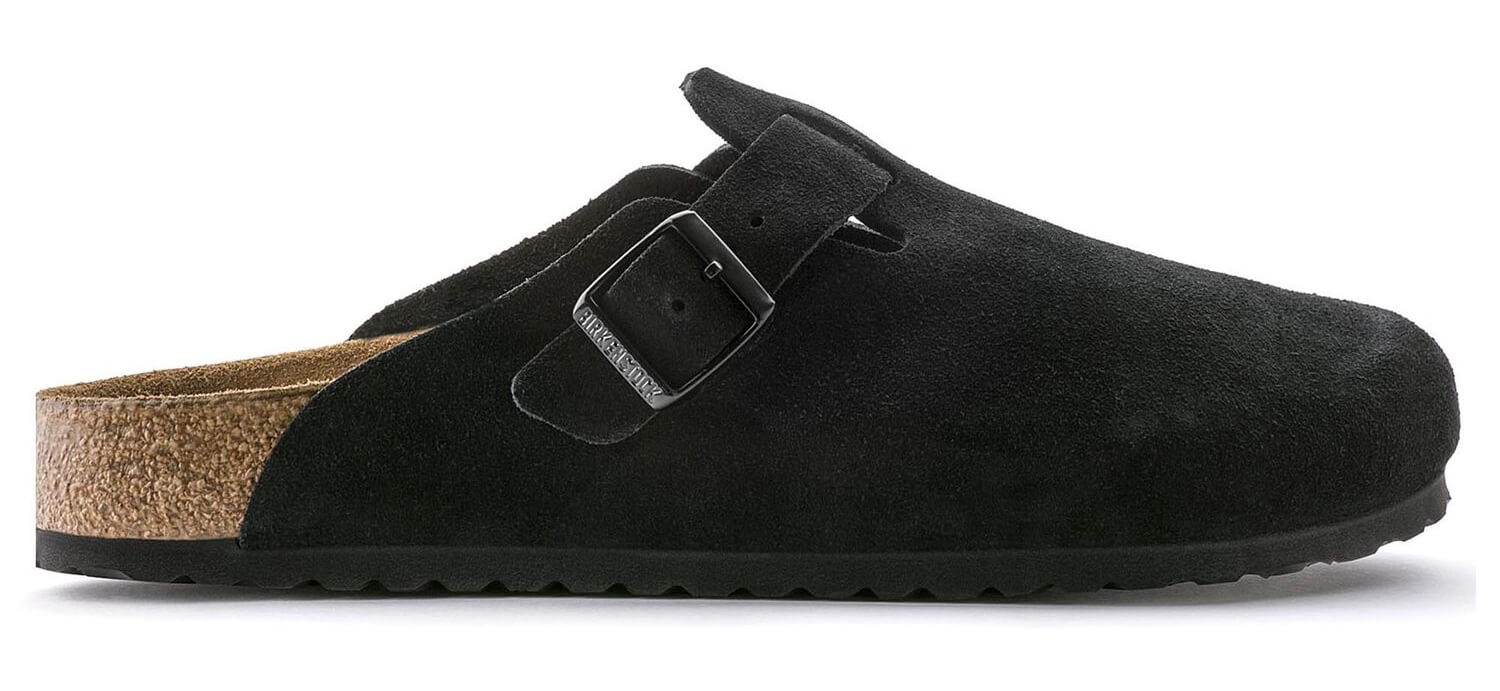 Boston Clogs Black Narrow-fit