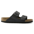 Arizona Nubik Pantoletten Black Narrow-fit