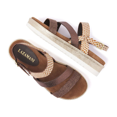 Damen Sandalen 75.827 Brown