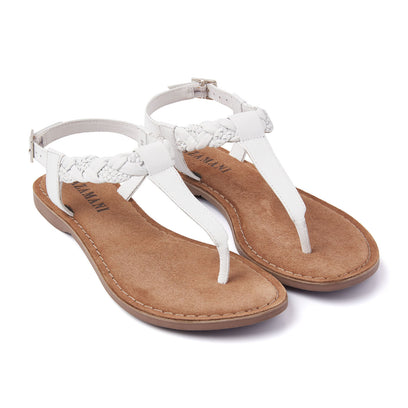 Damen Sandalen 75.834 White