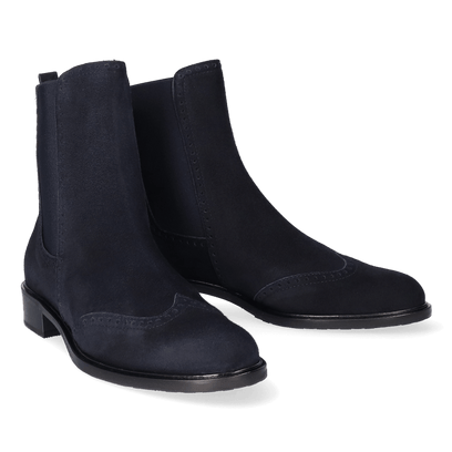 Damen Chelsea Boots 8146 Blu Scuro