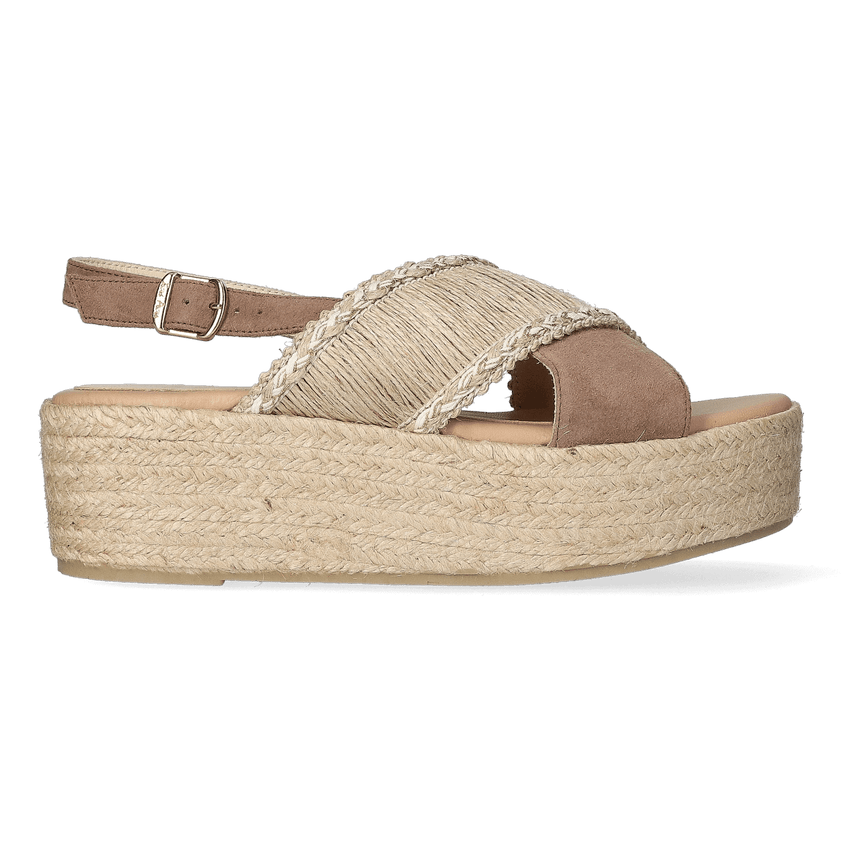 Arico Damen Espadrilles Naturel