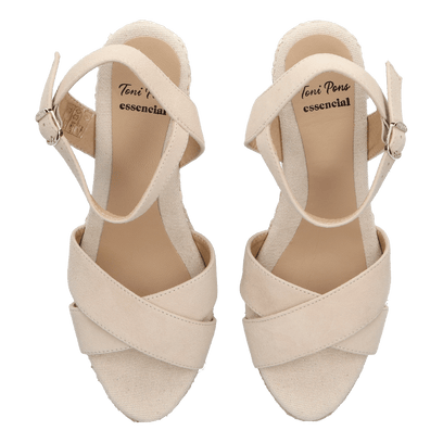 Ava-A Damen Espadrilles Pedra