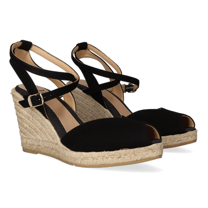 Bages-A Damen Espadrilles Negre