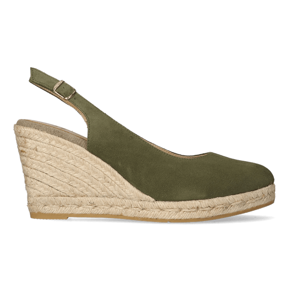 Barna-A Damen Espadrilles Caqui