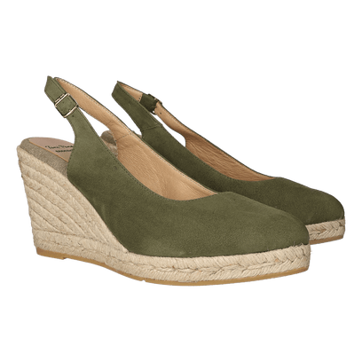 Barna-A Damen Espadrilles Caqui