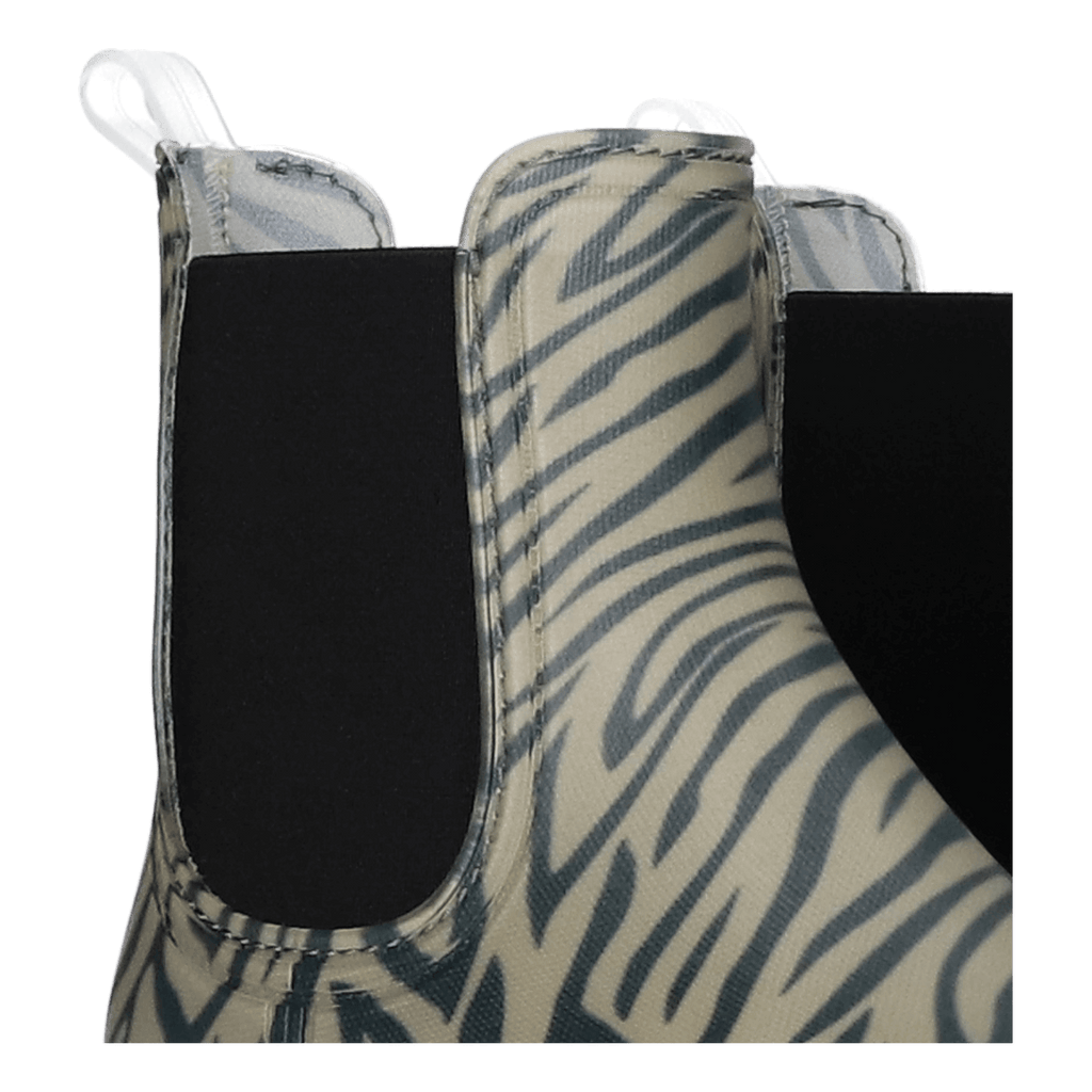 Calvi Damen Regenstiefel Zebra