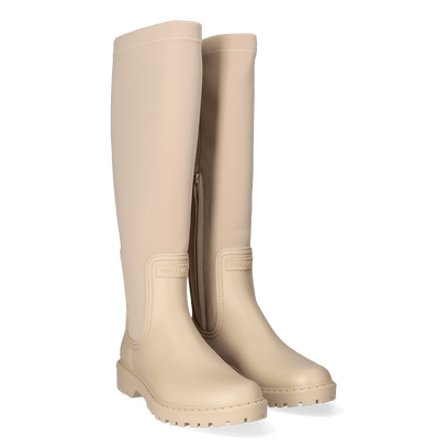 Cardiff Damen Regenstiefel Beige