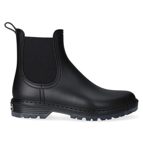 Coney Damen Regenstiefel Negre