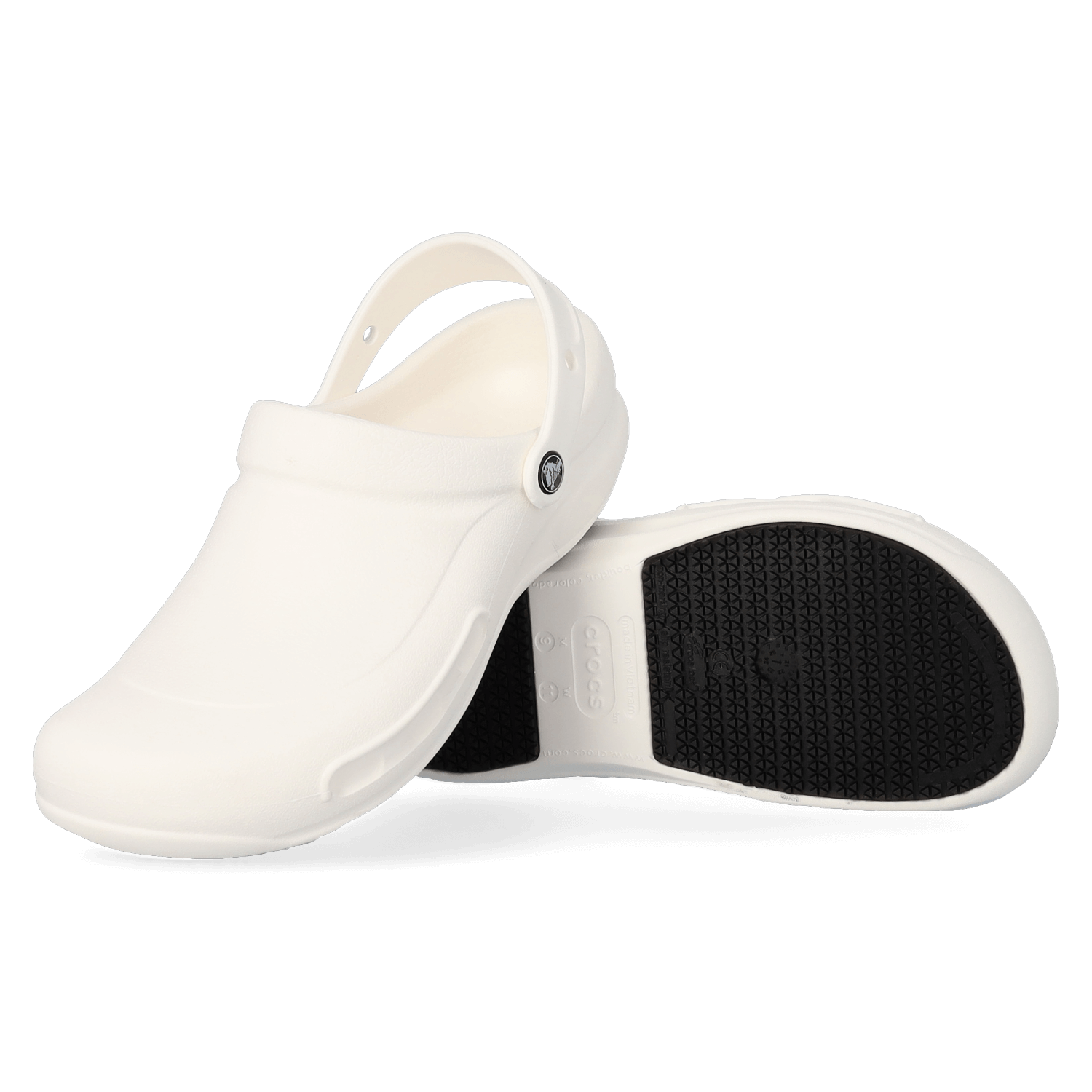 Bistro Work Clogs White