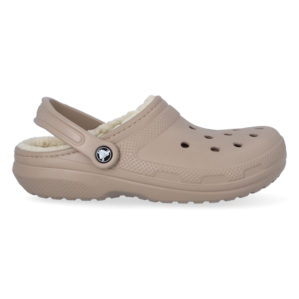 Classic Lined Clog Mushroom/Bone