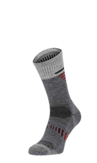 Ascend Crew II Herren Wandersocken Klasse 1 Grey
