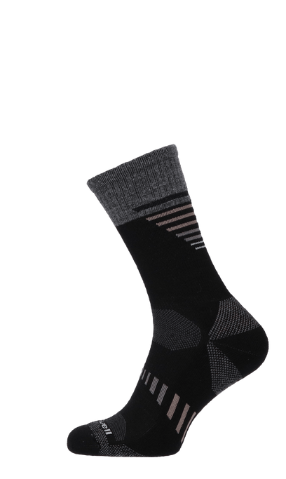 Ascend Crew II Herren Wandersocken Klasse 1 Black