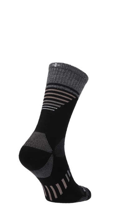 Ascend Crew II Herren Wandersocken Klasse 1 Black